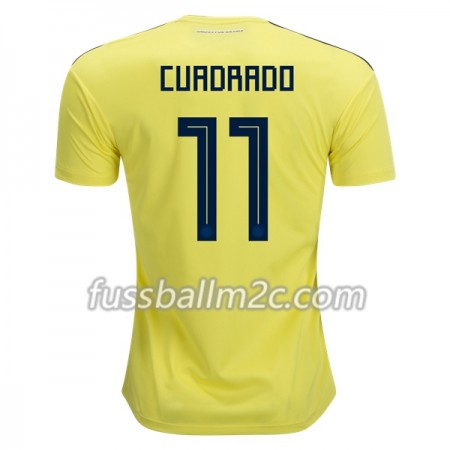 Fußballtrikots Kolumbien Cuadrado 11 Heim Trikotsatz WM 2018 Fußballtrikots Kolumbien Cuadrado 11 Heim Trikotsatz WM 2018